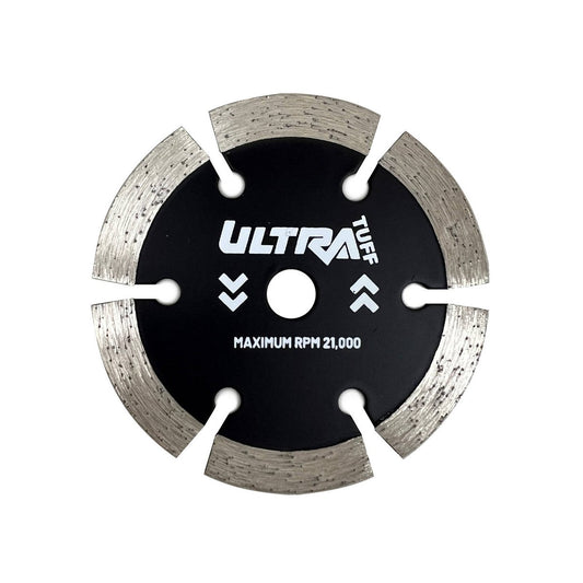 Ultra Tuff Segmented Diamond Blade - 76mm - Dry Cutting - 3/8" Bore – view 2 - Auzzistore