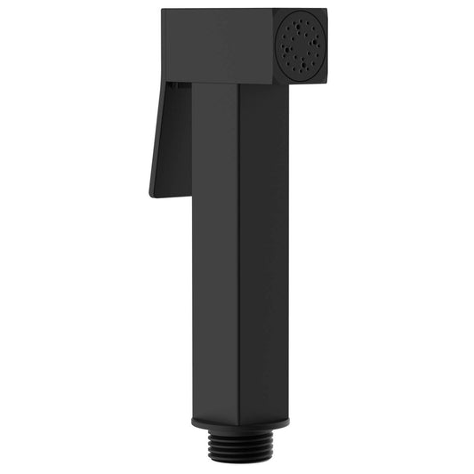 Evekare Matte Black Square Hand Piece Bidet Spray - 70mm x 150mm - Lead-Free
