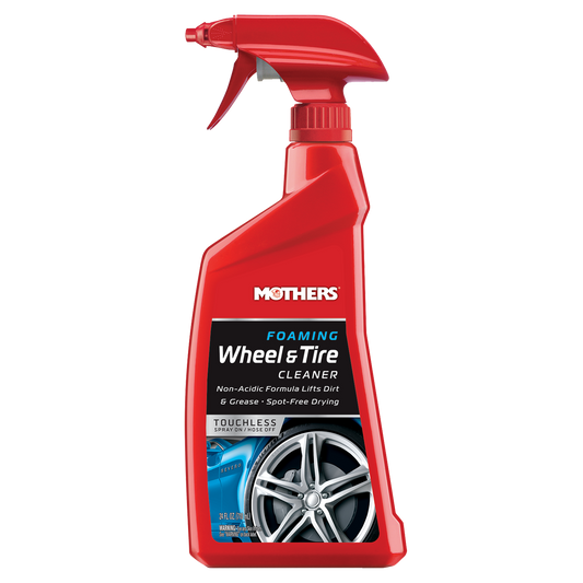Mothers Foaming Wheel Tyre Cleaner 710ml - Non-Acidic - Safe for All Wheels