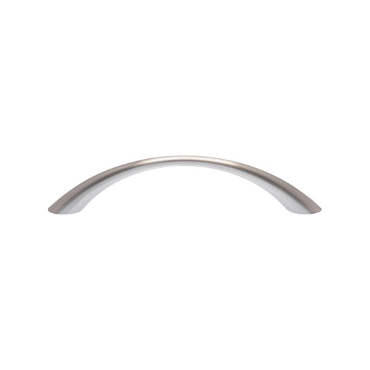 Ikonic Bow Handle 96mm Brushed Nickel Zinc Alloy Pack of 10 – view 2