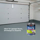 White Knight Ultra Pave Garage Floor Paint - 1L - Medium Grey - Heavy Duty - DuraTough Technology