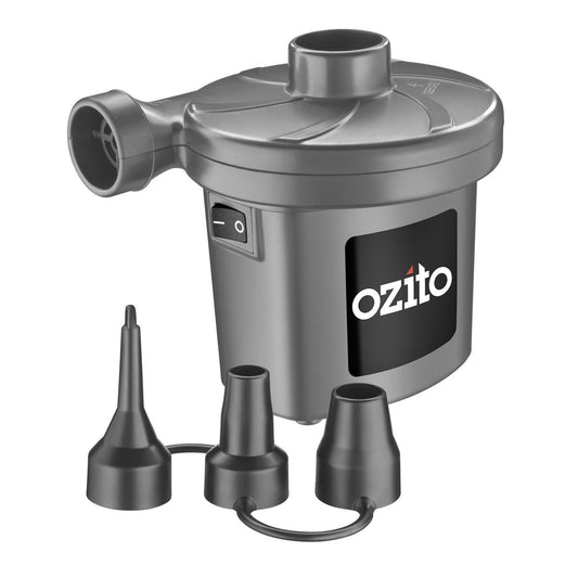 Ozito High Volume Air Pump - 440L/Min - Plastic/Metal - Compact Design - Auzzistore