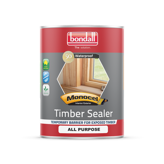 Bondall Monocel Timber Sealer 4L Water Based Easy Use Protection - Auzzistore
