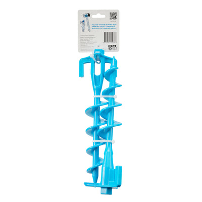 Polytuf 300mm Anchor Screw 2 Pack - Heavy-Duty Polycarbonate - Secure Outdoor Items