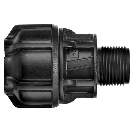 Philmac 32mm x 1 Poly Pipe End Connector - Polypropylene - Durable - Auzzistore