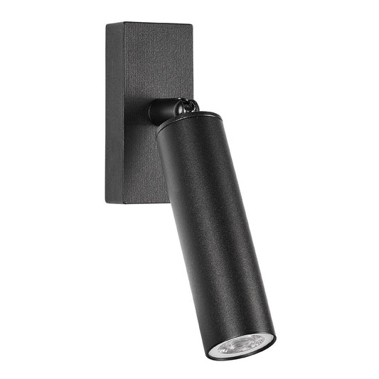 Brilliant Black Artisan Adjustable Wall Light - 4W - 38mm x 190mm - Weather Resistant – view 2