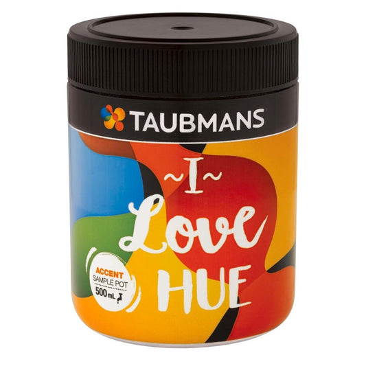 Taubmans Accent Sample Pot 500ml Water-Based Easy Clean Interior Paint
