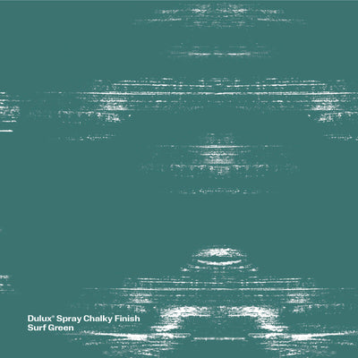 Dulux Spray Paint Chalky 340g 0.34L Surf Green - Fast Drying, Self-Priming