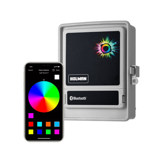 Holman RGB Colour Bluetooth Garden Light Controller 60W Durable Easy Install – view 2