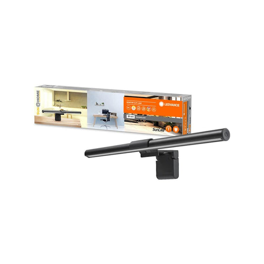 Ledvance White TW Tunable Sunathome Monitor Clip Light - 450mm x 105mm - SMART+ WIFI - Reduces Eye Strain - Adjustable Lamp Head