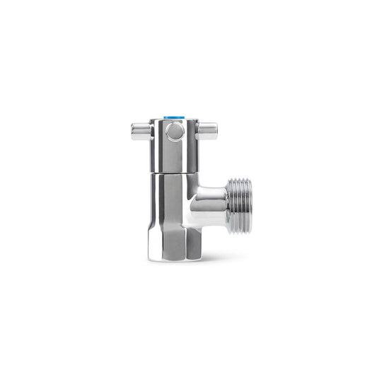 Brasshards Capstan 1/4 Turn Washing Machine Stop 20mm Chrome Lead-Free - Compact Design - Easy Installation – view 2 - Auzzistore