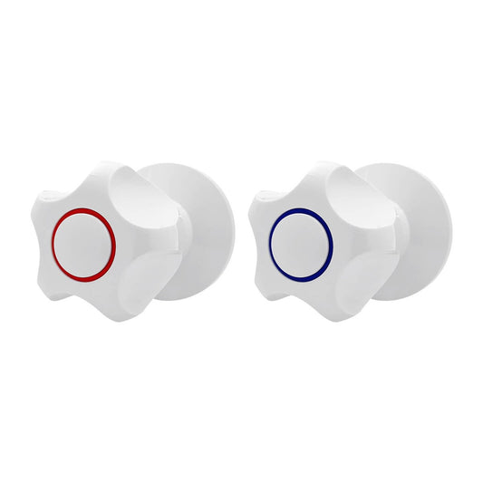 Shaw Mason Wall Top Assembly with Handles - 65mm x 105mm - White - Easy Install - Auzzistore