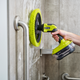 Ryobi Power Scrubber Brush - 280mm Medium Bristle - Effective Stain Removal
