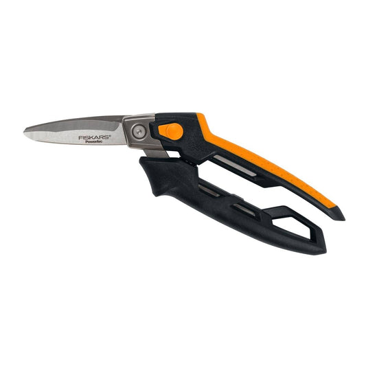 Fiskars Powerarc Snip - Heavy-Duty Stainless Steel - 117mm - Durable - Auzzistore