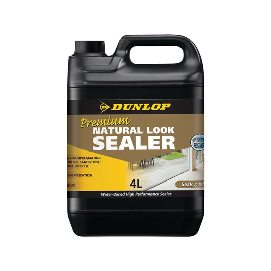 Dunlop Natural Look Sealer 4L Water Based Stain Resistant Formula - Auzzistore