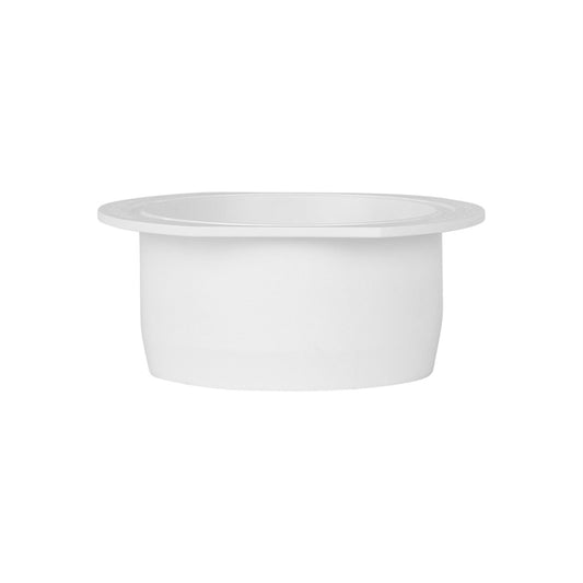 Rain Harvesting 75mm Round Gutter Outlet - White - PVC - 1 Pack – view 2 - Auzzistore