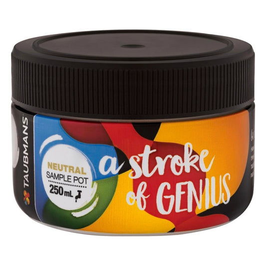 Taubmans 250ml Neutral Sample Pot - Test Paint Colours - 250ml - Auzzistore