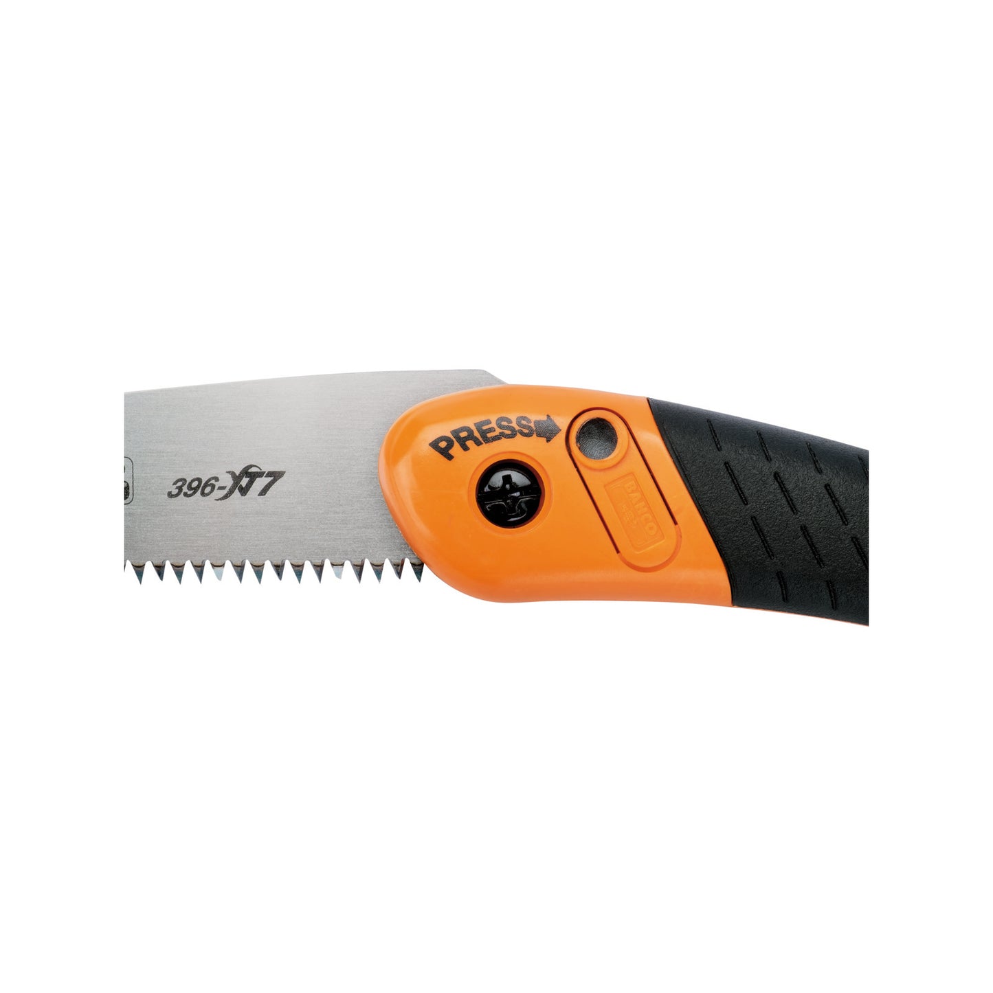 Bahco 190mm Foldable Pruning Saw - XT Teeth, Dual-Component Handle, Made in Sweden