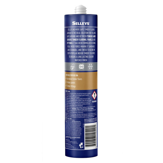 Selleys Jarrah No More Gaps Timber Floor Gap Filler 380g Acrylic – view 2 - Auzzistore