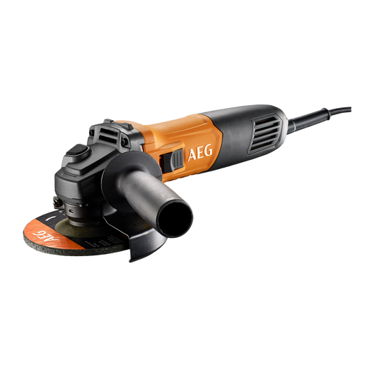 AEG Angle Grinder - 125mm - Slim Body - 720W Motor - Auzzistore