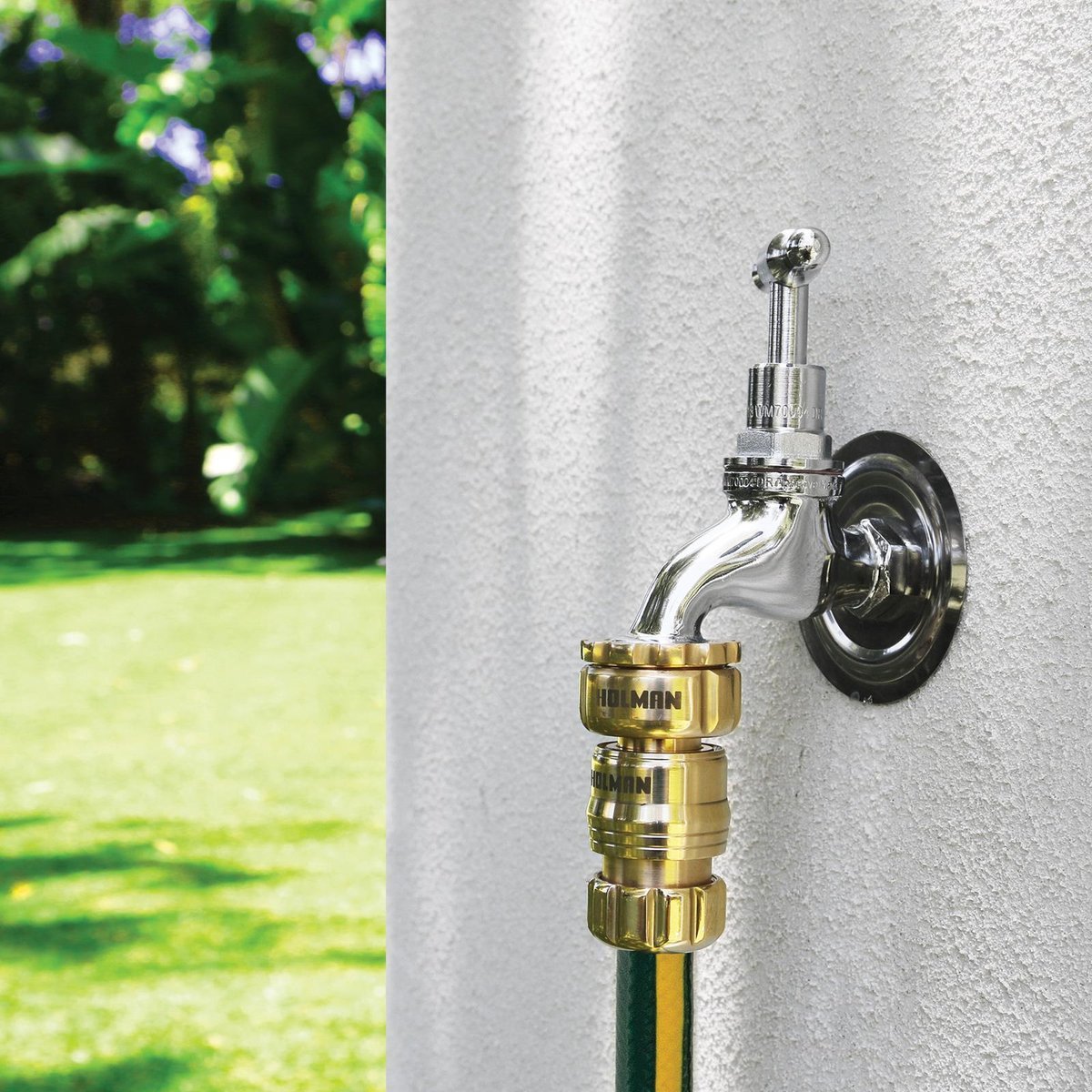 Holman 12mm Brass Hose Connector Set - Durable - Leak Proof - Easy Use