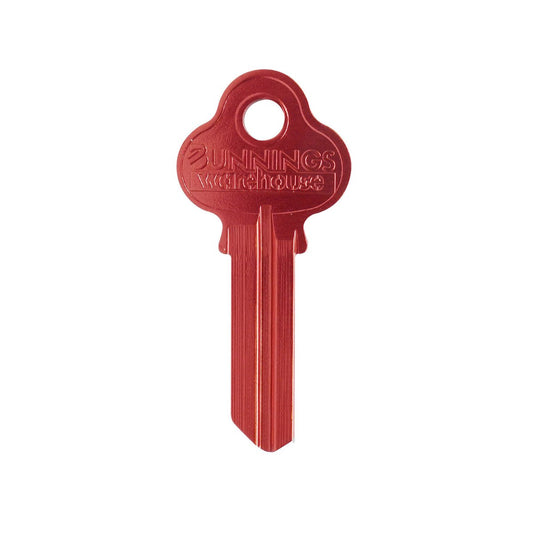 EHI Blank Key - 50mm - Aluminium - Red - Auzzistore