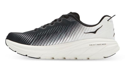 Hoka One One Women's Rincon 3 Running Shoe  - Black/White