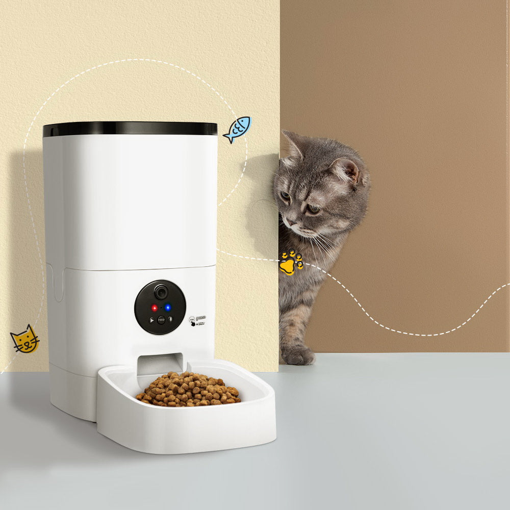 i.Pet Automatic Pet Feeder 6L Auto Camera Dog Cat Smart Video Wifi Food App Hd | Auzzi Store