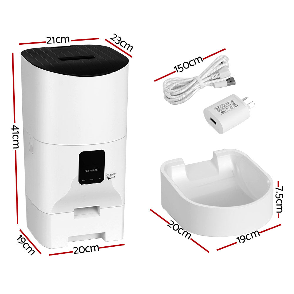 i.Pet Automatic Pet Feeder 9L Auto Wifi Dog Cat Feeder Smart Food App Dispenser | Auzzi Store