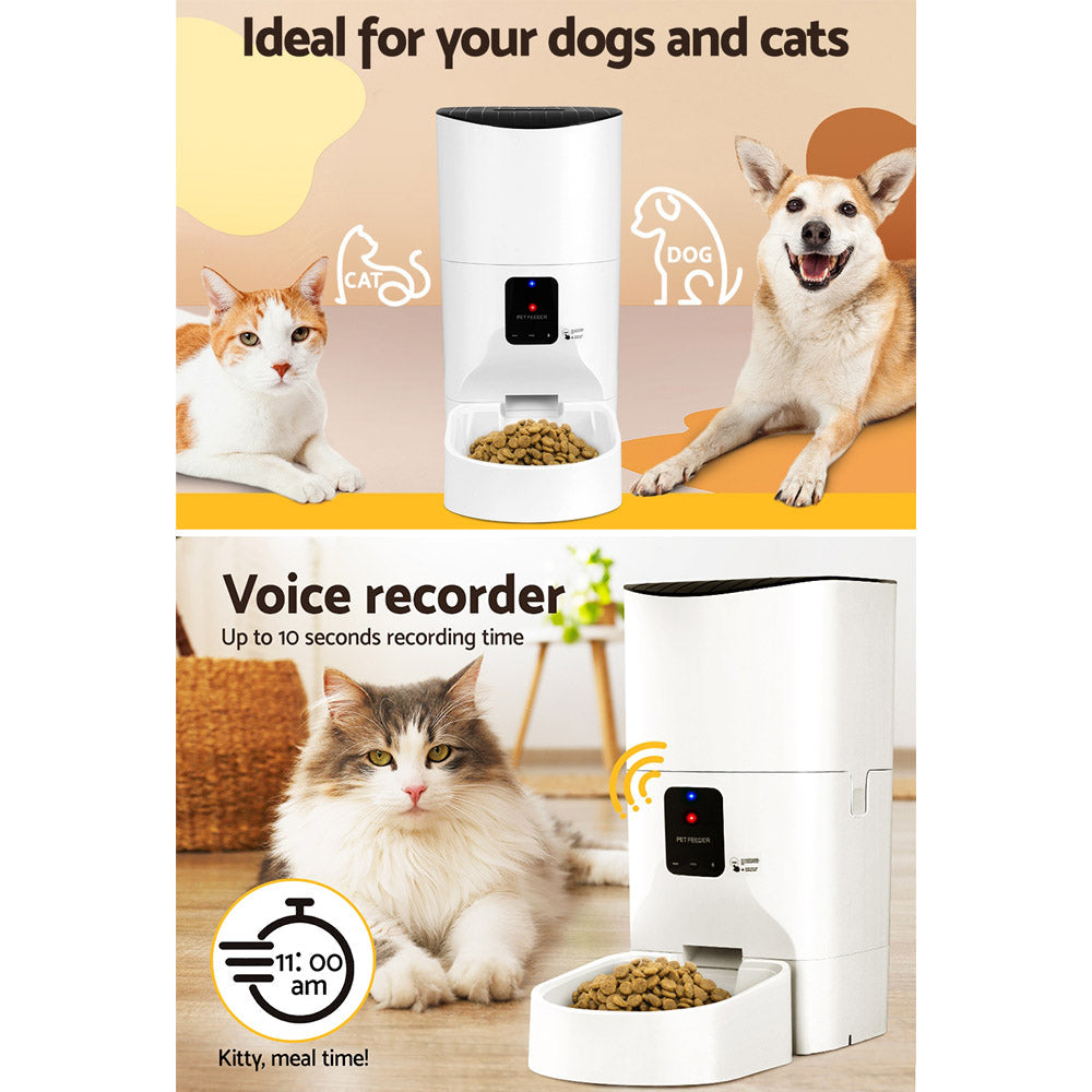 i.Pet Automatic Pet Feeder 9L Auto Wifi Dog Cat Feeder Smart Food App Dispenser | Auzzi Store