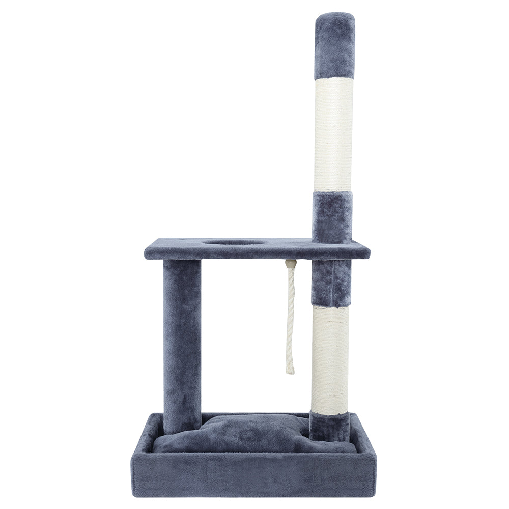 i.Pet Cat Tree Scratching Post Scratcher Tower Condo House Grey 102cm | Auzzi Store