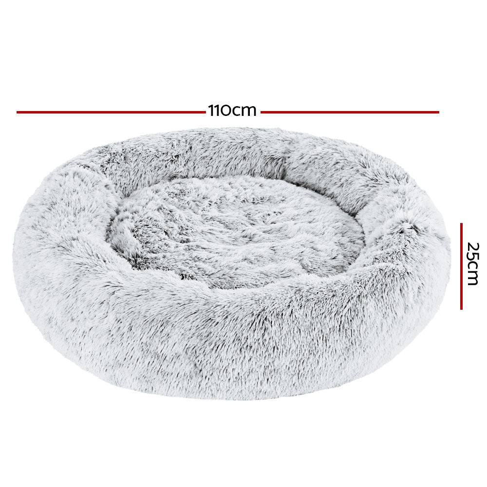 i.Pet Dog Bed Pet Bed Cat Extra Large 110cm Charcoal | Auzzi Store