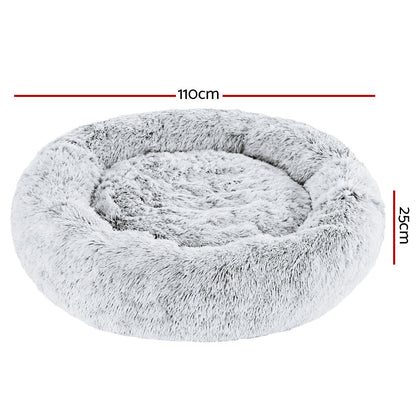 i.Pet Dog Bed Pet Bed Cat Extra Large 110cm Charcoal | Auzzi Store