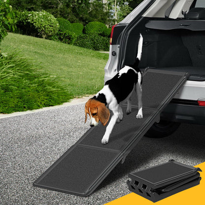 i.Pet Dog Pet Ramp Car Stairs Steps Travel Ladder Foldable Adjustable Portable | Auzzi Store