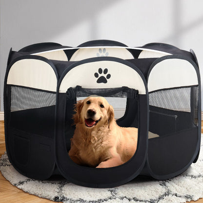 i.Pet Dog Playpen Pet Playpen Enclosure Crate 8 Panel Play Pen Tent Bag Fence Puppy 3XL | Auzzi Store