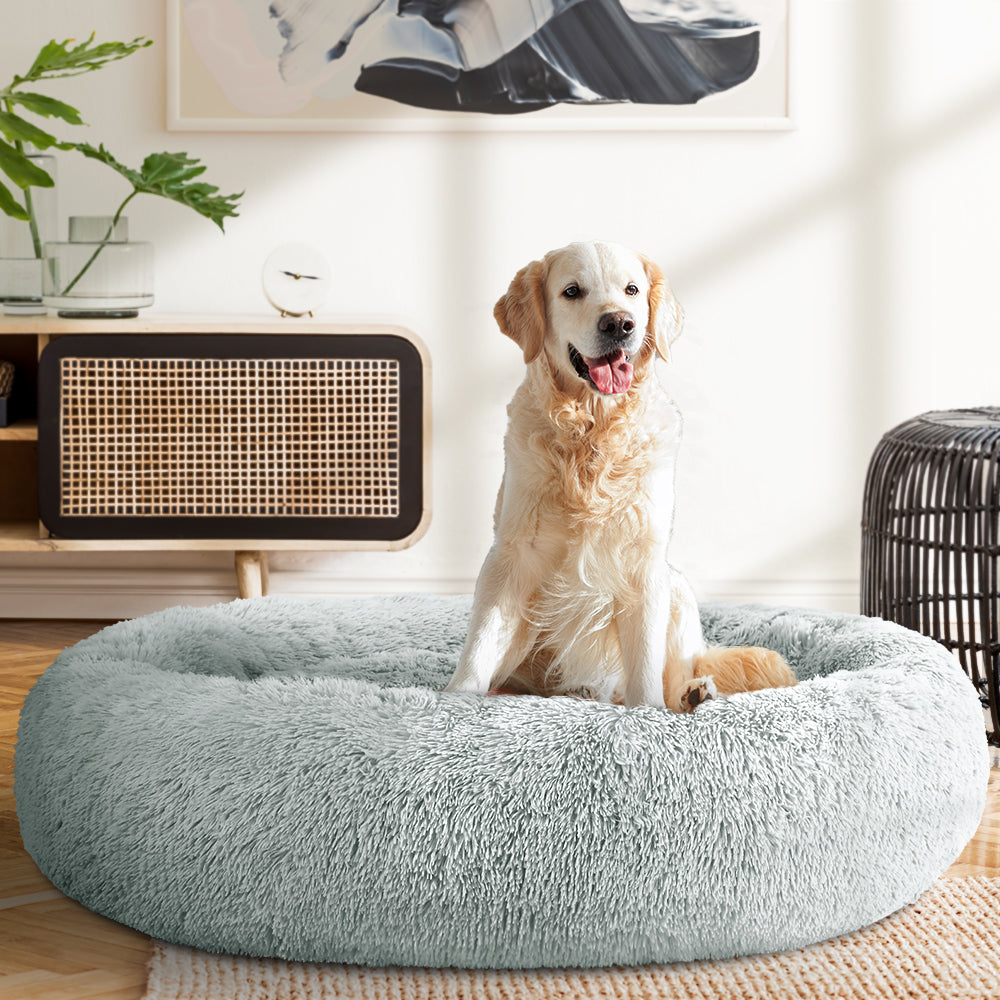 i.Pet Pet Bed Dog Bed Cat Extra Large 110cm Light Grey | Auzzi Store