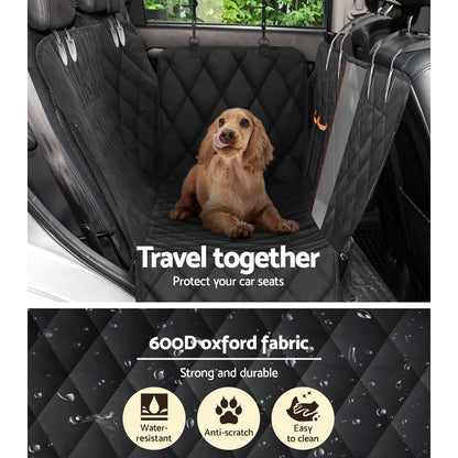 i.Pet Pet Car Seat Cover Dog Hammock Protector Back Waterproof Belt Non Slip Mat | Auzzi Store