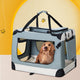 i.Pet Pet Carrier Large Soft Crate Dog Cat Travel Portable Cage Kennel Foldable | Auzzi Store