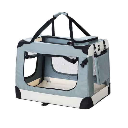 i.Pet Pet Carrier Large Soft Crate Dog Cat Travel Portable Cage Kennel Foldable | Auzzi Store