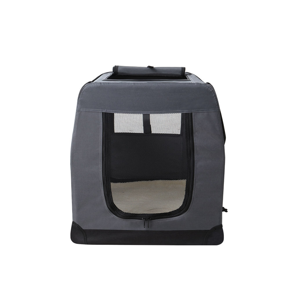 i.Pet Pet Carrier Soft Crate Dog Cat Travel Portable Cage Kennel Foldable Car M | Auzzi Store