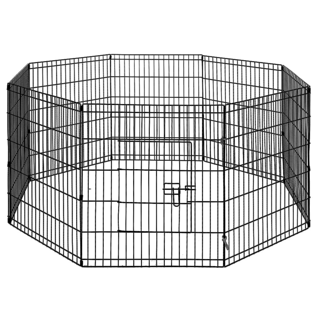 i.Pet Pet Playpen Dog Playpen 30" 8 Panel Puppy Exercise Cage Enclosure Fence | Auzzi Store