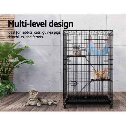 i.Pet Rabbit Cage Indoor Hutch Guinea Pig Bunny Ferret Hamster Pet Cage Outdoor | Auzzi Store