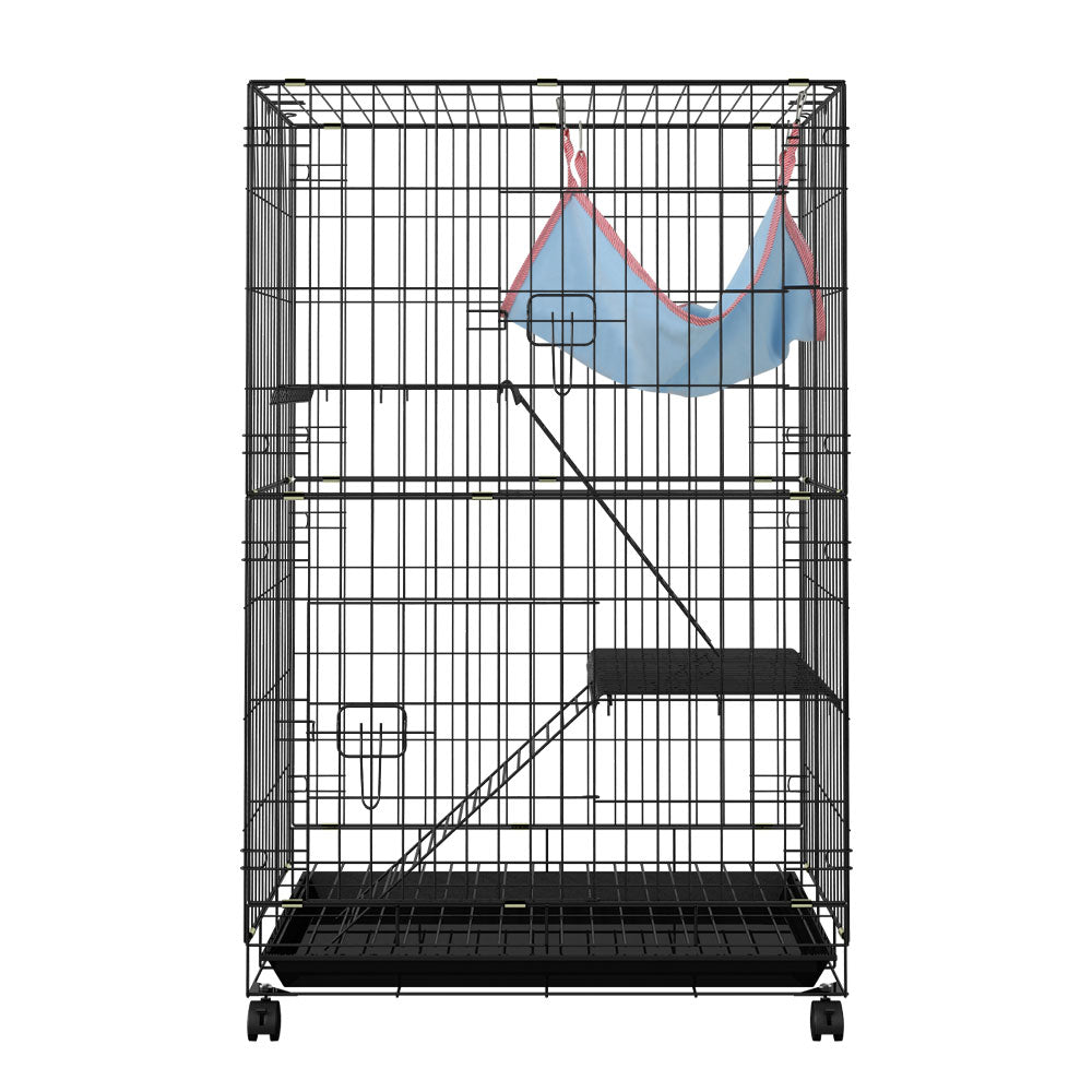 i.Pet Rabbit Cage Indoor Hutch Guinea Pig Bunny Ferret Hamster Pet Cage Outdoor | Auzzi Store