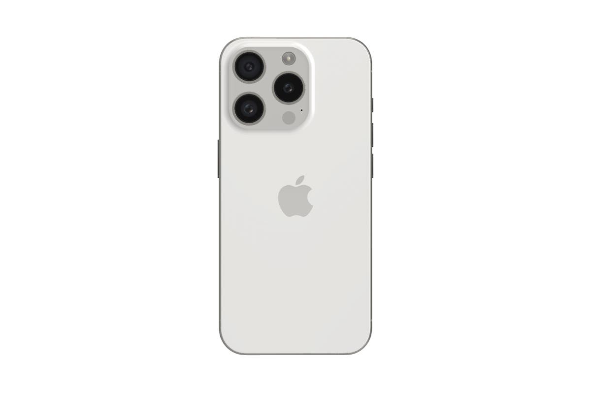Apple iPhone 15 Pro (256GB, White Titanium)
