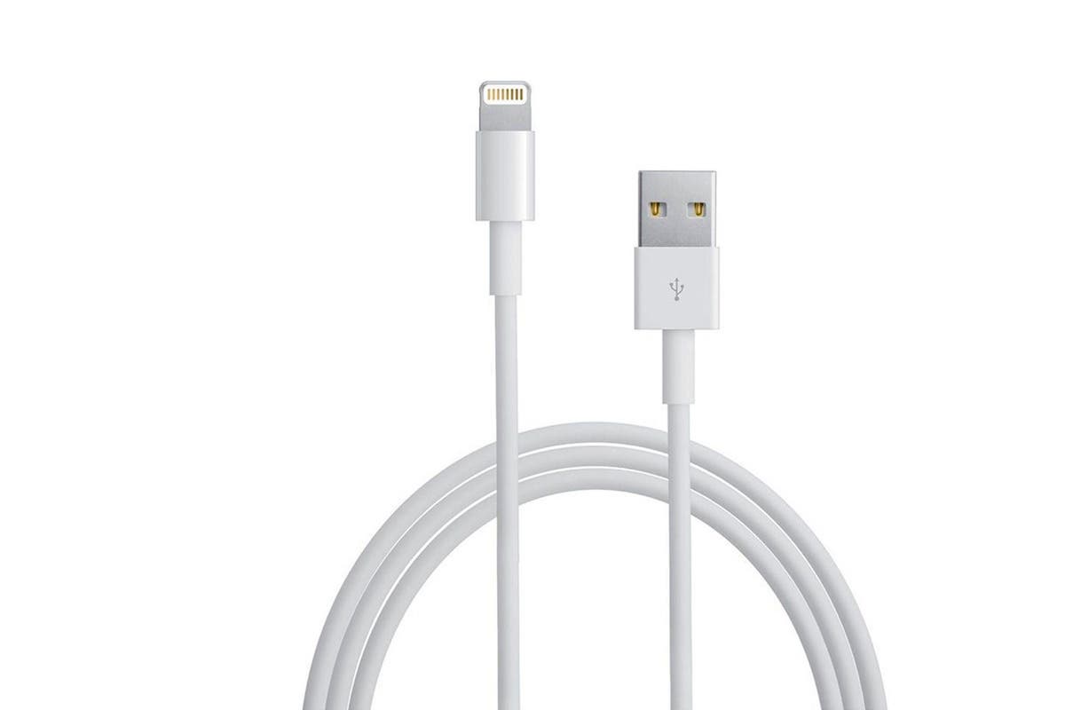 Apple MFI Certified Black Lightning to USB Cable 2m  1 Pack