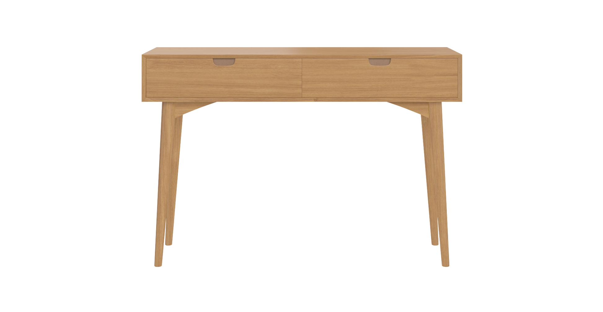 Brosa Mia Console Table with Drawers (Scandi Oak)