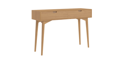 Brosa Mia Console Table with Drawers (Scandi Oak)