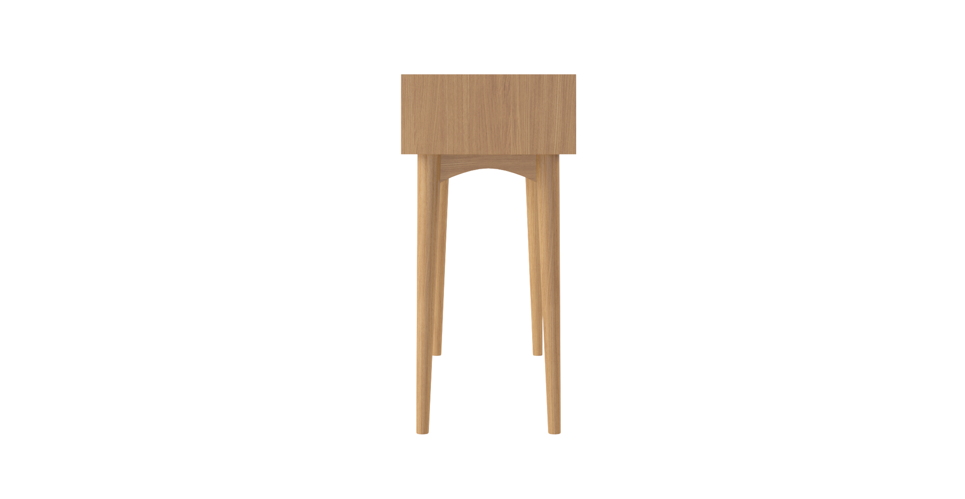 Brosa Mia Console Table with Drawers (Scandi Oak)