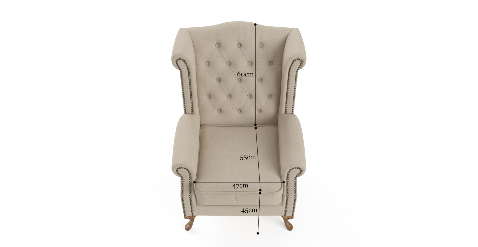 Brosa Nottage Armchair - French Beige