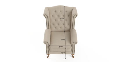 Brosa Nottage Armchair - French Beige